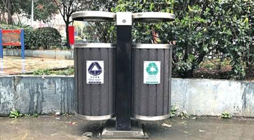 垃圾桶竟然還可以用牛奶盒制作？